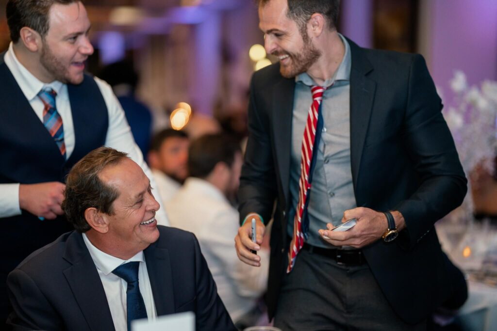 Orlando magician performing strolling magic at an event